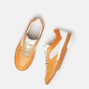 Filling Pieces Ace Spin Sneakers Mustard White